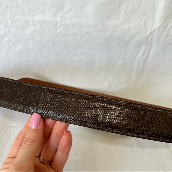 Byron Brown Genuine Lizard Leather Made in the USA - Picture 7 of 11